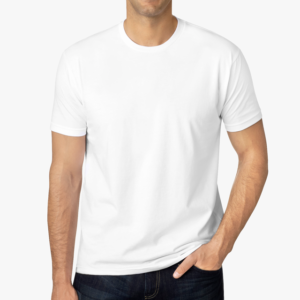 White cotton T-Shirt for Men